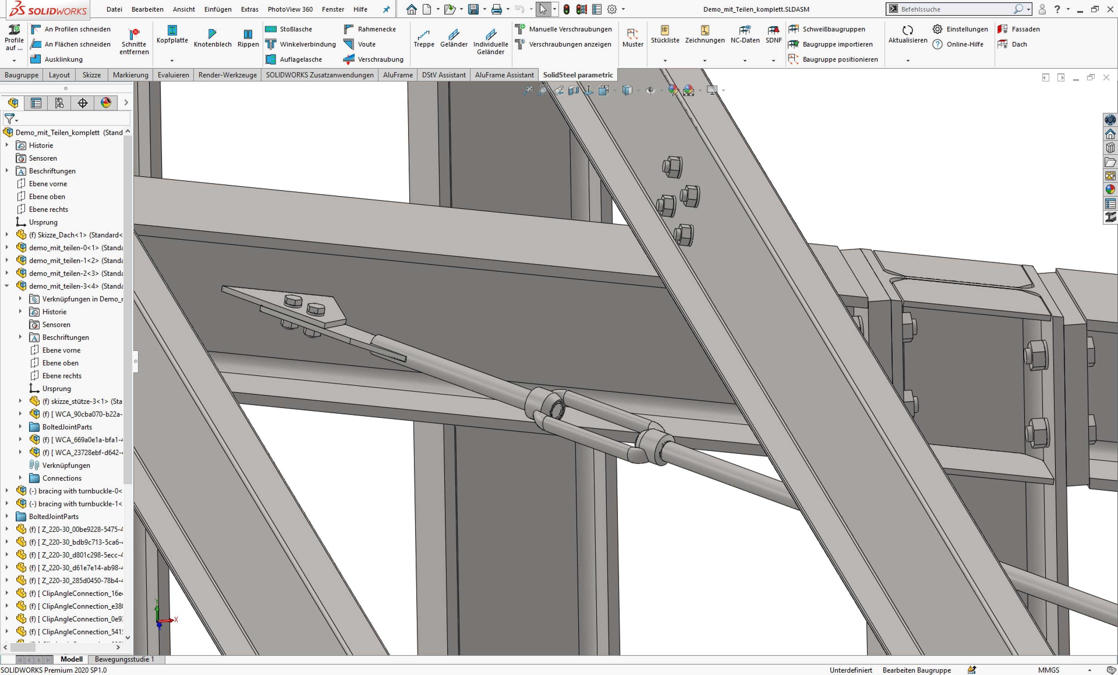SolidSteel Parametric for SOLIDWORKS